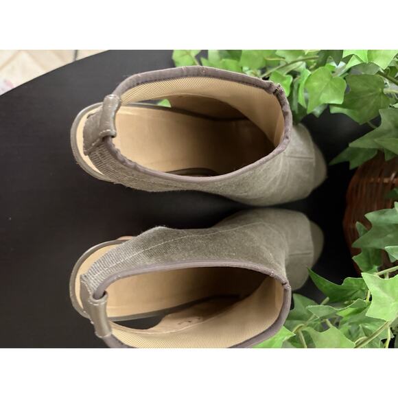 STUART WEITZMAN PLATFORM CORK HEELS SLIDES SLINGBACK SHOES 7 - Picture 7 of 7